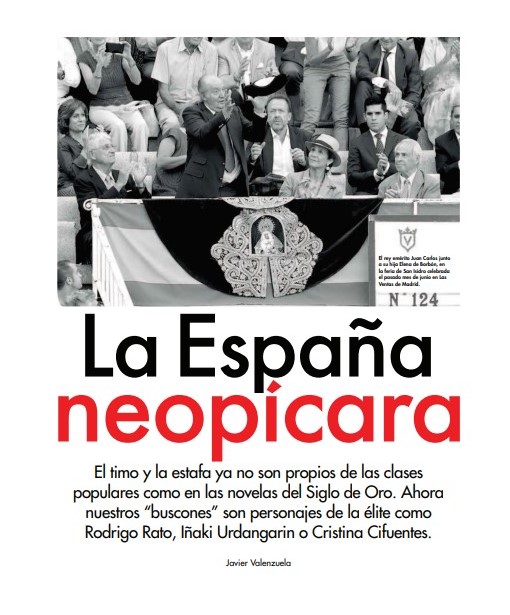 La España neopícara. tintaLibre. Noviembre de 2018