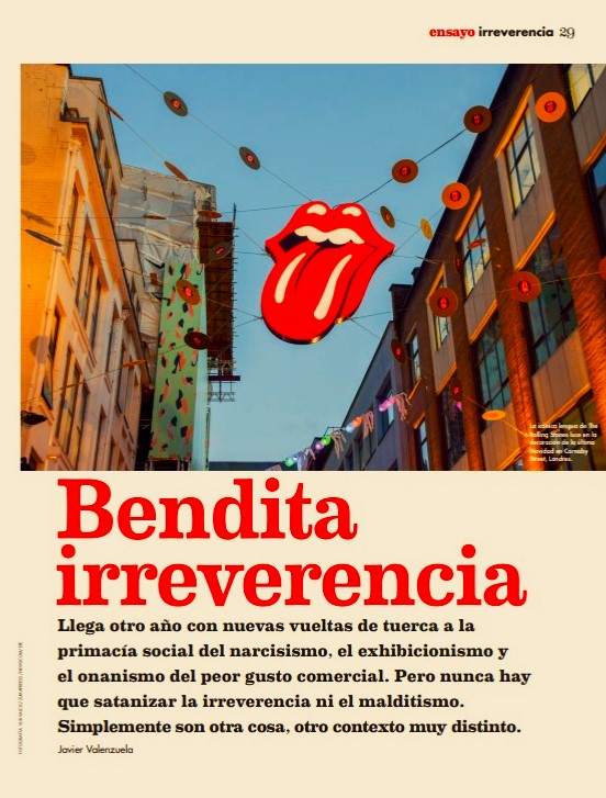 Bendita irreverencia-Javier Valenzuela- tintaLibre febrero 2023